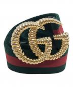 GUCCIグッチ）の古着「サッシュベルト」｜グリーン×レッド