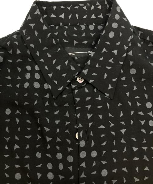 LAD MUSICIAN（ラッドミュージシャン）LAD MUSICIAN (ラッドミュージシャン) 長袖シャツ ブラック×グレー サイズ:44の古着・服飾アイテム