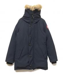 CANADA GOOSE（カナダグース）の古着「JASPER　ダウンジャケット」｜ネイビー