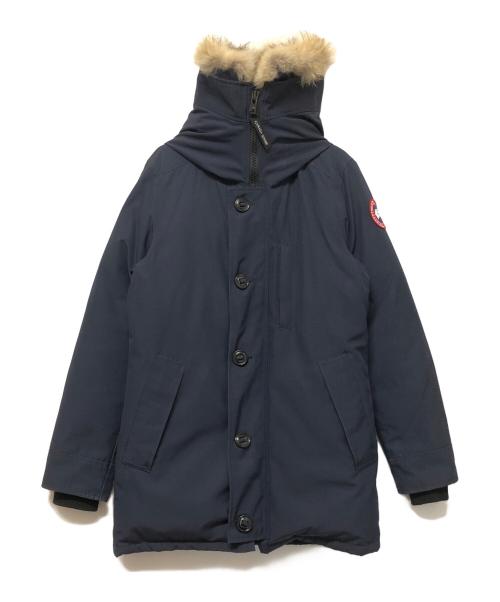 CANADA GOOSE（カナダグース）CANADA GOOSE (カナダグース) JASPER　ダウンジャケット ネイビー サイズ:SIZE Sの古着・服飾アイテム