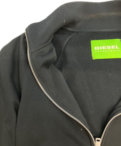 DIESEL（ディーゼル）DIESEL (ディーゼル) ジップジャケット ブラック サイズ:SIZE Sの古着・服飾アイテム