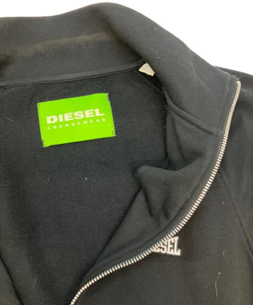 DIESEL（ディーゼル）DIESEL (ディーゼル) ジップジャケット ブラック サイズ:SIZE Sの古着・服飾アイテム