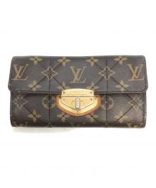LOUIS VUITTON（ルイ ヴィトン）の古着「ポルトフォイユ・サラ　長財布」｜ブラウン