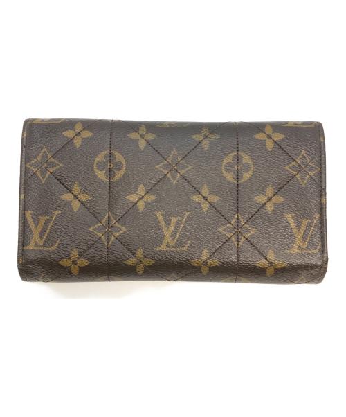 LOUIS VUITTON（ルイ ヴィトン）LOUIS VUITTON (ルイ ヴィトン) ポルトフォイユ・サラ　長財布 ブラウンの古着・服飾アイテム
