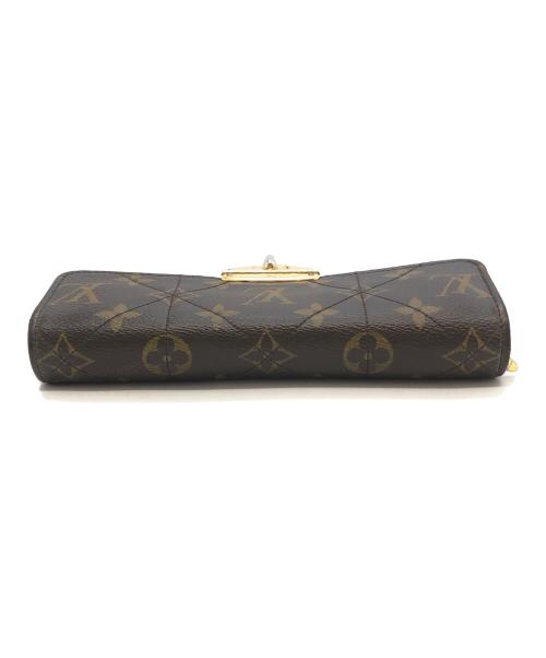 LOUIS VUITTON（ルイ ヴィトン）LOUIS VUITTON (ルイ ヴィトン) ポルトフォイユ・サラ　長財布 ブラウンの古着・服飾アイテム