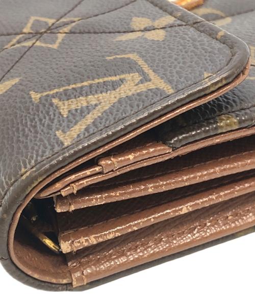 LOUIS VUITTON（ルイ ヴィトン）LOUIS VUITTON (ルイ ヴィトン) ポルトフォイユ・サラ　長財布 ブラウンの古着・服飾アイテム