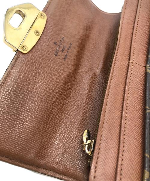 LOUIS VUITTON（ルイ ヴィトン）LOUIS VUITTON (ルイ ヴィトン) ポルトフォイユ・サラ　長財布 ブラウンの古着・服飾アイテム