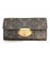 LOUIS VUITTON（ルイ ヴィトン）の古着「ポルトフォイユ・サラ　長財布」｜ブラウン