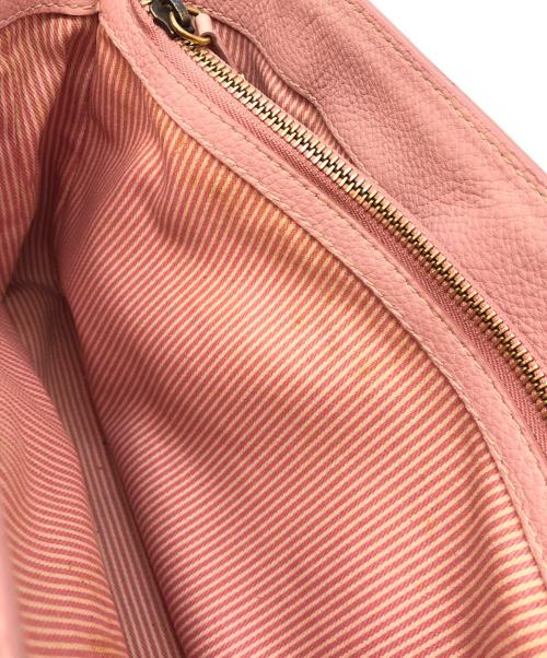 CELINE（セリーヌ）CELINE (セリーヌ) ブギーバッグ　 ピンクの古着・服飾アイテム