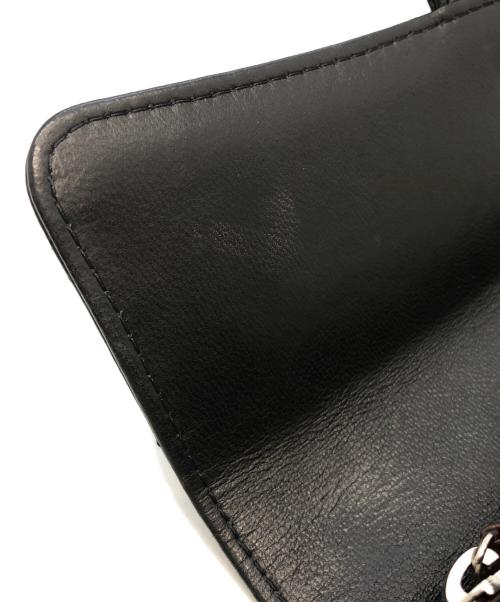 CHANEL（シャネル）CHANEL (シャネル) マトラッセ クラシック ロング フラップウォレット ブラックの古着・服飾アイテム