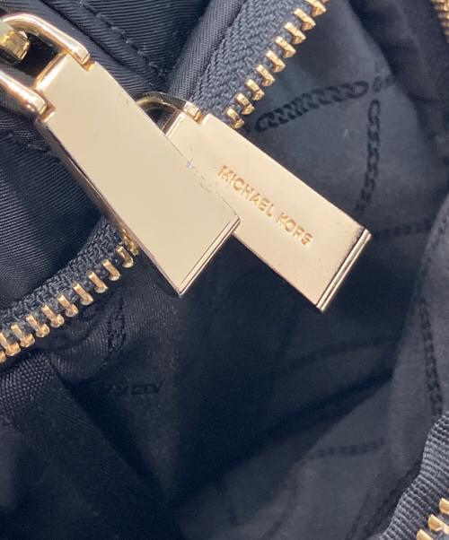 MICHAEL KORS（マイケルコース）MICHAEL KORS (マイケルコース) プレスコット ラージ バックパック ブラックの古着・服飾アイテム
