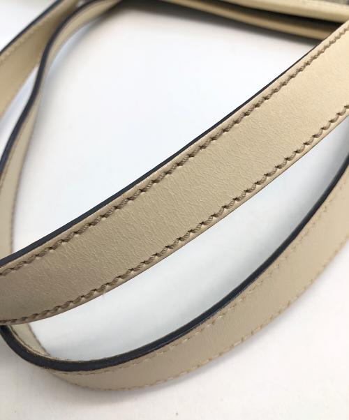 GUCCI（グッチ）GUCCI (グッチ) GGスプリーム　ハンドバッグ ブラウン×アイボリーの古着・服飾アイテム