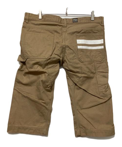 MOMOTARO JEANS（桃太郎ジーンズ）MOMOTARO JEANS (桃太郎ジーンズ) 'GTB'ダックペインタークロップドパンツ ベージュ サイズ:W36の古着・服飾アイテム