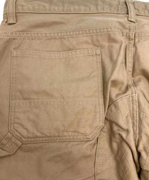 MOMOTARO JEANS（桃太郎ジーンズ）MOMOTARO JEANS (桃太郎ジーンズ) 'GTB'ダックペインタークロップドパンツ ベージュ サイズ:W36の古着・服飾アイテム