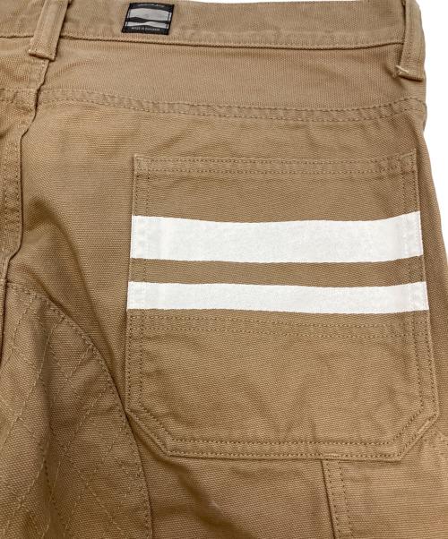 MOMOTARO JEANS（桃太郎ジーンズ）MOMOTARO JEANS (桃太郎ジーンズ) 'GTB'ダックペインタークロップドパンツ ベージュ サイズ:W36の古着・服飾アイテム