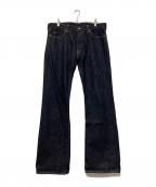 MOMOTARO JEANS桃太郎ジーンズ）の古着「セルビッチデニムパンツ」｜インディゴ