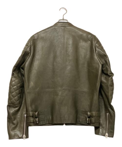 Acne studios（アクネ ストゥディオズ）ACNE STUDIOS (アクネ ストゥディオズ) レザージャケット OLIVER オリーブ サイズ:52の古着・服飾アイテム