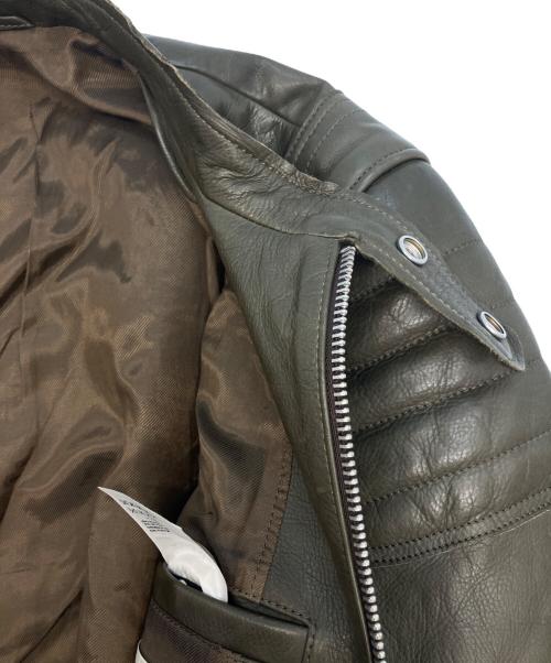 Acne studios（アクネ ストゥディオズ）ACNE STUDIOS (アクネ ストゥディオズ) レザージャケット OLIVER オリーブ サイズ:52の古着・服飾アイテム