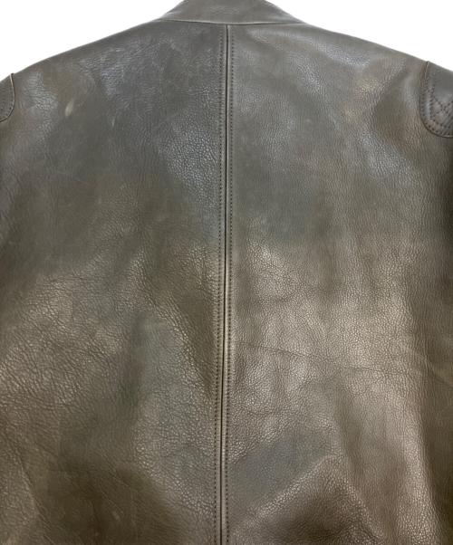 Acne studios（アクネ ストゥディオズ）ACNE STUDIOS (アクネ ストゥディオズ) レザージャケット OLIVER オリーブ サイズ:52の古着・服飾アイテム