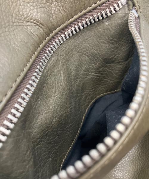 Acne studios（アクネ ストゥディオズ）ACNE STUDIOS (アクネ ストゥディオズ) レザージャケット OLIVER オリーブ サイズ:52の古着・服飾アイテム