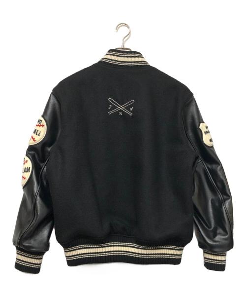 whitesville（ホワイツビル）WHITESVILLE (ホワイツビル) スタジャン ブラック サイズ:SIZE 42の古着・服飾アイテム