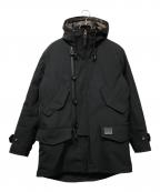 COACHコーチ）の古着「ダウンライナー付ミリタリーコート」｜ブラック