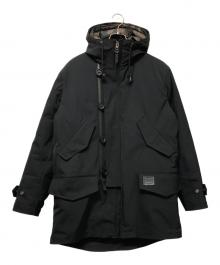 COACH（コーチ）の古着「ダウンライナー付ミリタリーコート」｜ブラック