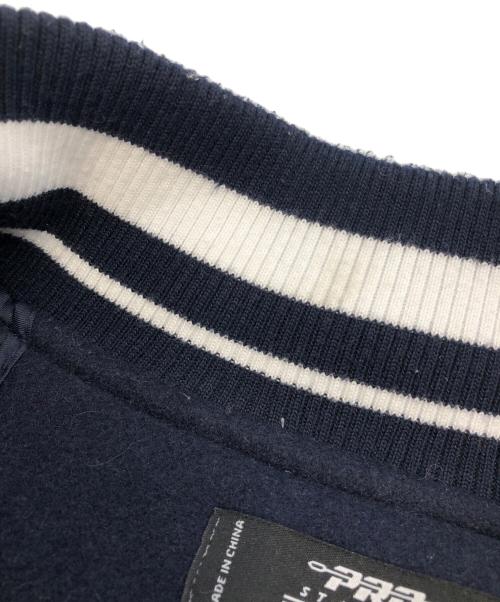 MLB（エムエルビー）MLB (エムエルビー) ブルゾン ネイビー×ホワイト サイズ:SIZE 3XLの古着・服飾アイテム