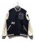 MLB（エムエルビー）の古着「ブルゾン」｜ネイビー×ホワイト
