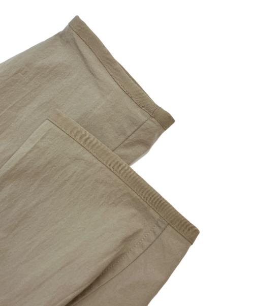 DANTON（ダントン）DANTON (ダントン) ノーカラージャケット ベージュ サイズ:SIZE Sの古着・服飾アイテム