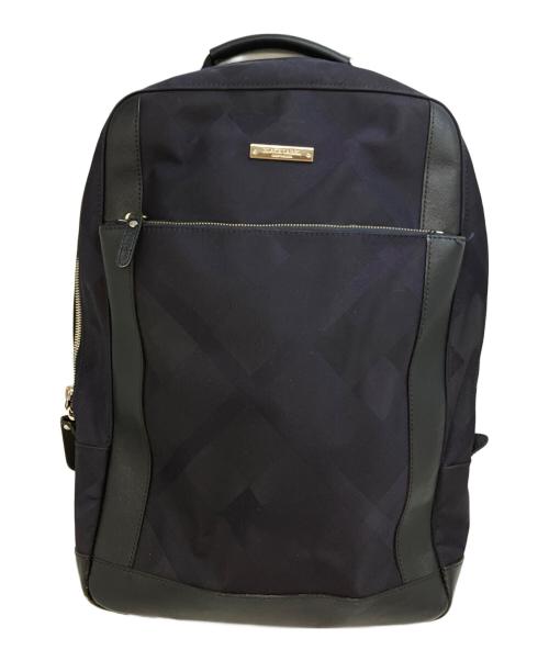 BLACK LABEL CRESTBRIDGE（ブラックレーベル クレストブリッジ）BLACK LABEL CRESTBRIDGE (ブラックレーベル クレストブリッジ) リュック ネイビーの古着・服飾アイテム
