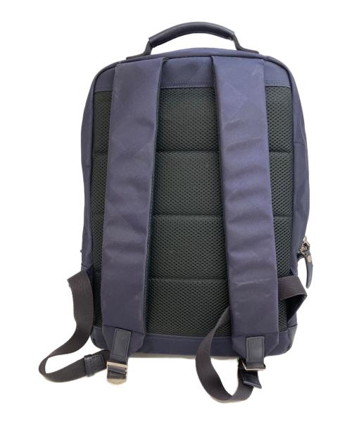 BLACK LABEL CRESTBRIDGE（ブラックレーベル クレストブリッジ）BLACK LABEL CRESTBRIDGE (ブラックレーベル クレストブリッジ) リュック ネイビーの古着・服飾アイテム