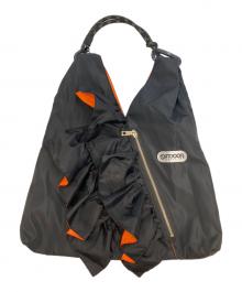OUTDOOR PRODUCTS×Risley（アウトドア プロダクツ×リズレー）の古着「トライアングルフリルバッグ」｜ブラック