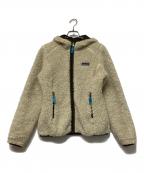 Patagoniaパタゴニア）の古着「フーデッドジャケット」｜ホワイト