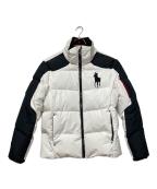 POLO RALPH LAURENポロ・ラルフローレン）の古着「ダウンジャケット」｜ホワイト×ネイビー
