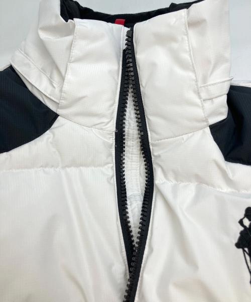 POLO RALPH LAUREN（ポロ・ラルフローレン）POLO RALPH LAUREN (ポロ・ラルフローレン) ダウンジャケット ホワイト×ネイビー サイズ:SIZE Sの古着・服飾アイテム