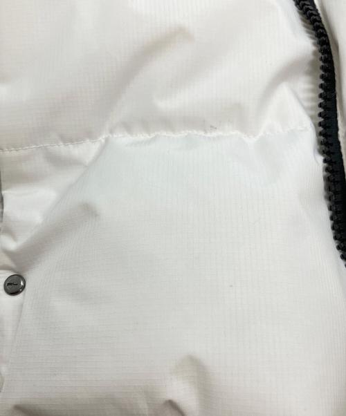 POLO RALPH LAUREN（ポロ・ラルフローレン）POLO RALPH LAUREN (ポロ・ラルフローレン) ダウンジャケット ホワイト×ネイビー サイズ:SIZE Sの古着・服飾アイテム