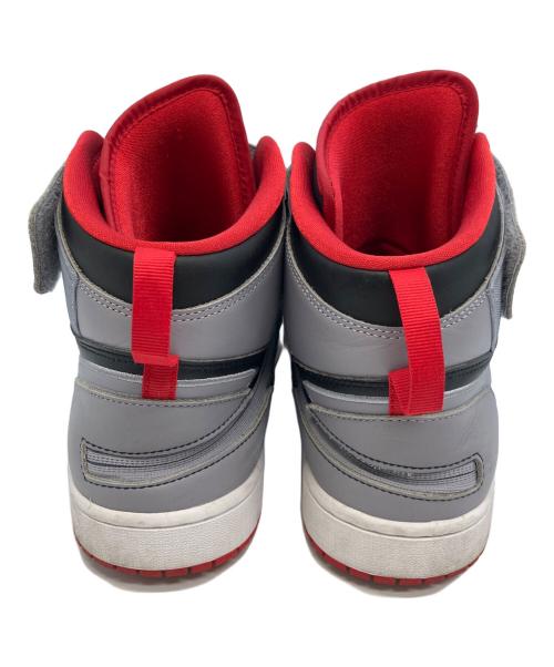 NIKE（ナイキ）NIKE (ナイキ) AIR JORDAN 1 HIGH FLYEASE グレー×ブラック サイズ:31の古着・服飾アイテム