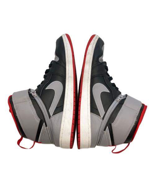 NIKE（ナイキ）NIKE (ナイキ) AIR JORDAN 1 HIGH FLYEASE グレー×ブラック サイズ:31の古着・服飾アイテム