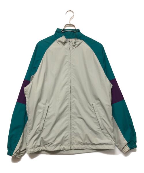 MISTER GENTLEMAN（ミスタージェントルマン）MISTER GENTLEMAN (ミスタージェントルマン) ナイロンジャケット グレー サイズ:Lの古着・服飾アイテム