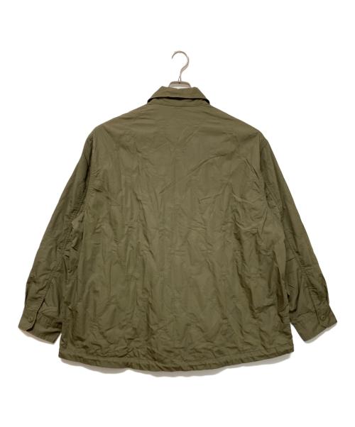 BEAMS（ビームス）BEAMS (ビームス) キルトデザインブルゾン　ブルゾン グリーン サイズ:不明の古着・服飾アイテム