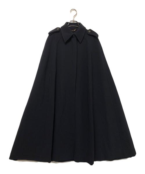 GUCCI（グッチ）GUCCI (グッチ) ポンチョ ブラック サイズ:SIZE 40の古着・服飾アイテム