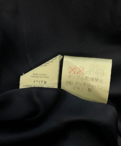 GUCCI（グッチ）GUCCI (グッチ) ポンチョ ブラック サイズ:SIZE 40の古着・服飾アイテム