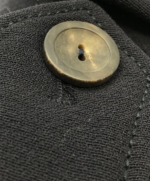 GUCCI（グッチ）GUCCI (グッチ) ポンチョ ブラック サイズ:SIZE 40の古着・服飾アイテム