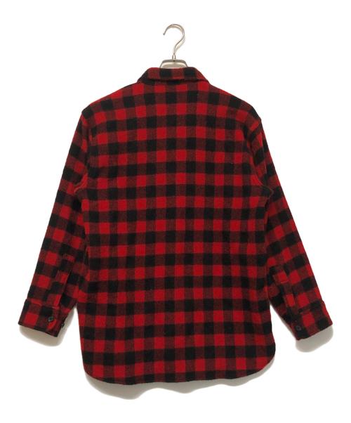 WOOLRICH（ウールリッチ）WOOLRICH (ウールリッチ) シャツジャケット レッド サイズ:SIZE Mの古着・服飾アイテム