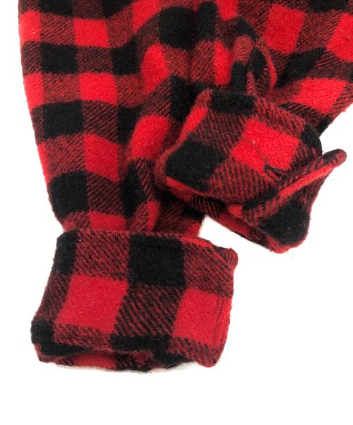 WOOLRICH（ウールリッチ）WOOLRICH (ウールリッチ) シャツジャケット レッド サイズ:SIZE Mの古着・服飾アイテム