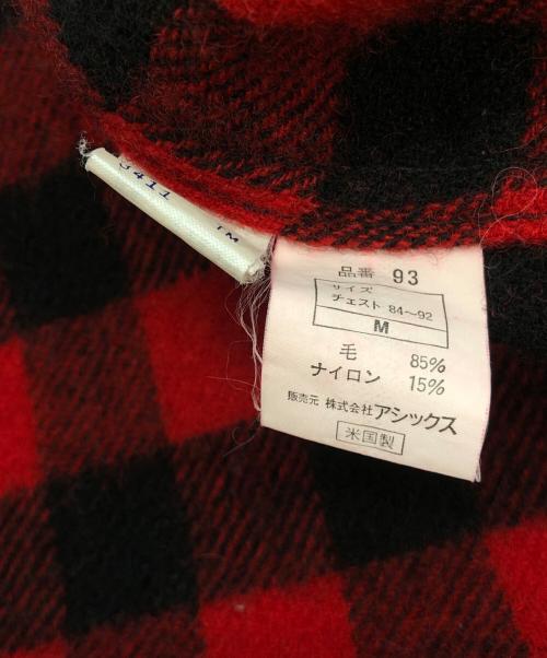 WOOLRICH（ウールリッチ）WOOLRICH (ウールリッチ) シャツジャケット レッド サイズ:SIZE Mの古着・服飾アイテム