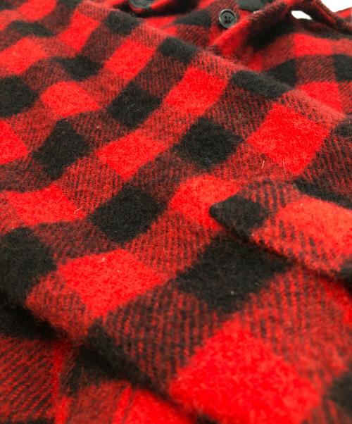 WOOLRICH（ウールリッチ）WOOLRICH (ウールリッチ) シャツジャケット レッド サイズ:SIZE Mの古着・服飾アイテム