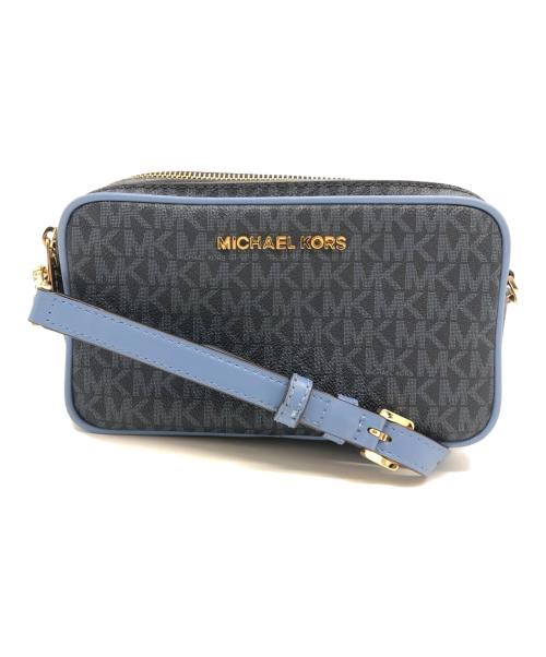 MICHAEL KORS（マイケルコース）MICHAEL KORS (マイケルコース) ショルダーバッグ ネイビーの古着・服飾アイテム