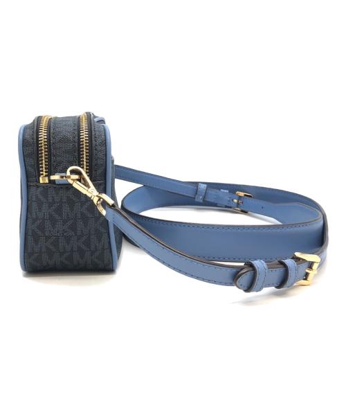 MICHAEL KORS（マイケルコース）MICHAEL KORS (マイケルコース) ショルダーバッグ ネイビーの古着・服飾アイテム